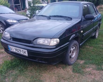 Черный ВАЗ 2115 Самара, объемом двигателя 1.5 л и пробегом 180 тыс. км за 700 $, фото 4 на Automoto.ua