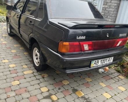 Черный ВАЗ 2115 Самара, объемом двигателя 1.5 л и пробегом 130 тыс. км за 1850 $, фото 2 на Automoto.ua