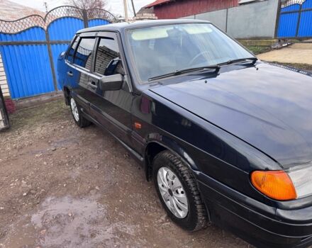 Черный ВАЗ 2115 Самара, объемом двигателя 1.5 л и пробегом 265 тыс. км за 1750 $, фото 2 на Automoto.ua