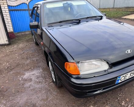 Черный ВАЗ 2115 Самара, объемом двигателя 1.5 л и пробегом 265 тыс. км за 1750 $, фото 1 на Automoto.ua