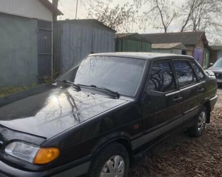 Чорний ВАЗ 2115 Самара, об'ємом двигуна 1.5 л та пробігом 315 тис. км за 1250 $, фото 1 на Automoto.ua
