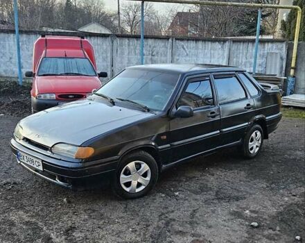 Черный ВАЗ 2115 Самара, объемом двигателя 1.5 л и пробегом 200 тыс. км за 950 $, фото 6 на Automoto.ua