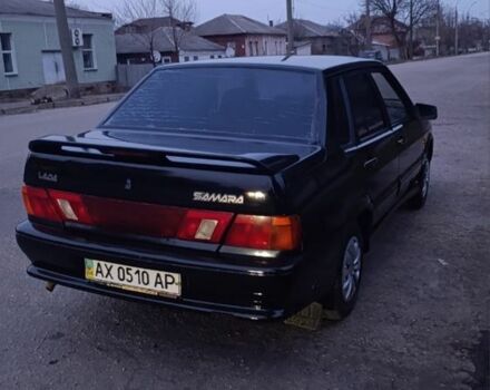Чорний ВАЗ 2115 Самара, об'ємом двигуна 1.5 л та пробігом 158 тис. км за 1600 $, фото 2 на Automoto.ua