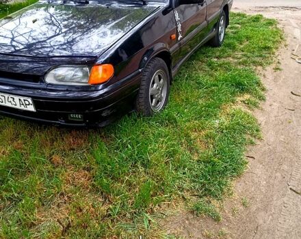 Черный ВАЗ 2115 Самара, объемом двигателя 1.5 л и пробегом 300 тыс. км за 1500 $, фото 1 на Automoto.ua