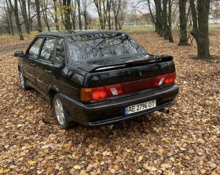 Чорний ВАЗ 2115 Самара, об'ємом двигуна 1.5 л та пробігом 200 тис. км за 2200 $, фото 1 на Automoto.ua