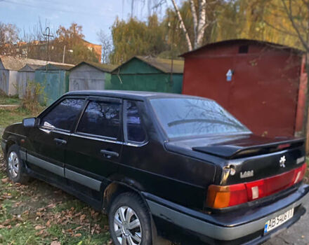 Чорний ВАЗ 2115 Самара, об'ємом двигуна 1.5 л та пробігом 312 тис. км за 1350 $, фото 5 на Automoto.ua