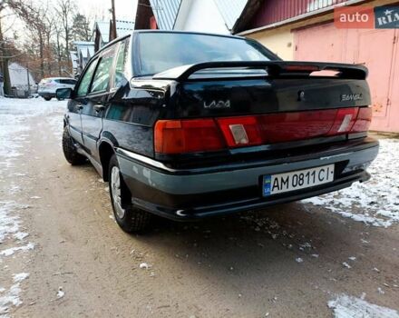 Черный ВАЗ 2115 Самара, объемом двигателя 1.5 л и пробегом 225 тыс. км за 2100 $, фото 10 на Automoto.ua