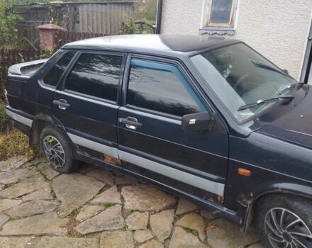 Чорний ВАЗ 2115 Самара, об'ємом двигуна 1.6 л та пробігом 130 тис. км за 715 $, фото 1 на Automoto.ua