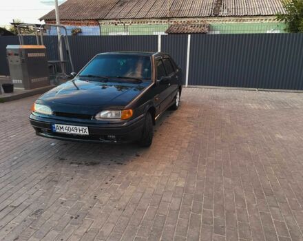Чорний ВАЗ 2115 Самара, об'ємом двигуна 1.5 л та пробігом 260 тис. км за 2550 $, фото 1 на Automoto.ua