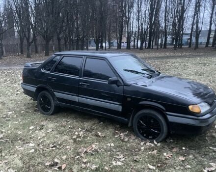 Черный ВАЗ 2115 Самара, объемом двигателя 0 л и пробегом 200 тыс. км за 850 $, фото 5 на Automoto.ua