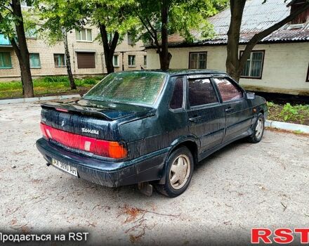 Черный ВАЗ 2115 Самара, объемом двигателя 1.5 л и пробегом 350 тыс. км за 850 $, фото 3 на Automoto.ua