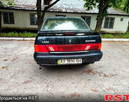 Черный ВАЗ 2115 Самара, объемом двигателя 1.5 л и пробегом 350 тыс. км за 850 $, фото 4 на Automoto.ua