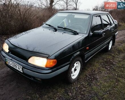 Черный ВАЗ 2115 Самара, объемом двигателя 1.5 л и пробегом 130 тыс. км за 1750 $, фото 5 на Automoto.ua