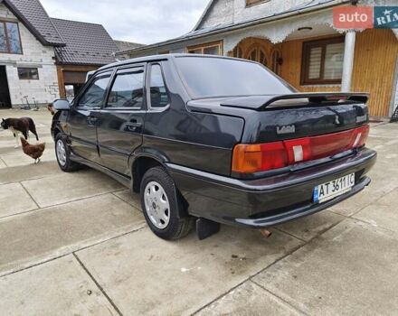 Черный ВАЗ 2115 Самара, объемом двигателя 1.5 л и пробегом 140 тыс. км за 1900 $, фото 8 на Automoto.ua