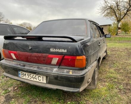 ВАЗ 2115 Самара 2006 в Ахтырке на Automoto.ua Черный ВАЗ 2115 Самара, объемом двигателя 0 л и пробегом 185 тыс. км за 900 $, фото 3 на Automoto.ua