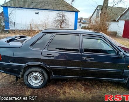 Черный ВАЗ 2115 Самара, объемом двигателя 1.5 л и пробегом 265 тыс. км за 1500 $, фото 1 на Automoto.ua
