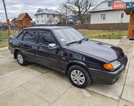 Черный ВАЗ 2115 Самара, объемом двигателя 1.5 л и пробегом 140 тыс. км за 1900 $, фото 1 на Automoto.ua