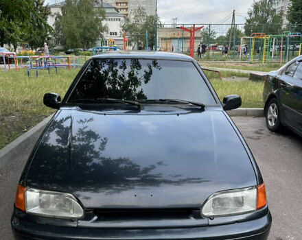 Черный ВАЗ 2115 Самара, объемом двигателя 1.5 л и пробегом 195 тыс. км за 3500 $, фото 1 на Automoto.ua