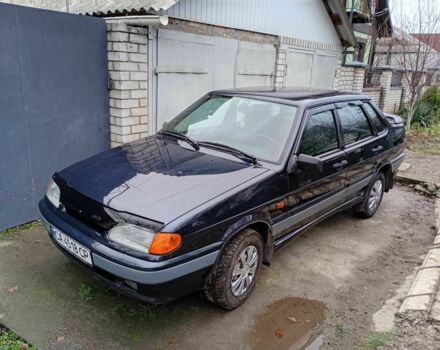 Черный ВАЗ 2115 Самара, объемом двигателя 1.5 л и пробегом 156 тыс. км за 3000 $, фото 6 на Automoto.ua