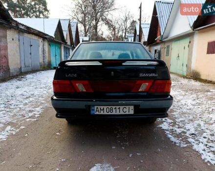 Черный ВАЗ 2115 Самара, объемом двигателя 1.5 л и пробегом 225 тыс. км за 2100 $, фото 14 на Automoto.ua