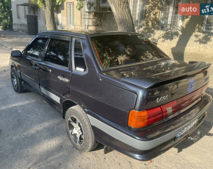 Чорний ВАЗ 2115 Самара, об'ємом двигуна 1.5 л та пробігом 185 тис. км за 2300 $, фото 2 на Automoto.ua