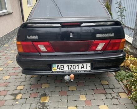 Черный ВАЗ 2115 Самара, объемом двигателя 1.5 л и пробегом 130 тыс. км за 1850 $, фото 3 на Automoto.ua