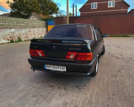 Чорний ВАЗ 2115 Самара, об'ємом двигуна 1.5 л та пробігом 260 тис. км за 2550 $, фото 5 на Automoto.ua