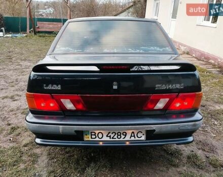 Черный ВАЗ 2115 Самара, объемом двигателя 1.5 л и пробегом 130 тыс. км за 1750 $, фото 2 на Automoto.ua