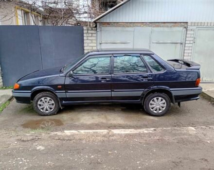 Черный ВАЗ 2115 Самара, объемом двигателя 1.5 л и пробегом 156 тыс. км за 3000 $, фото 1 на Automoto.ua