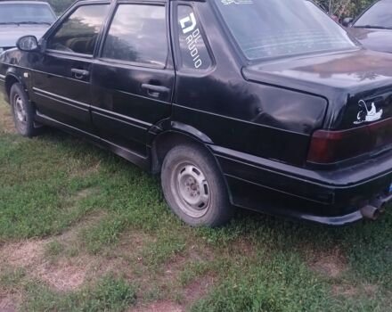 Черный ВАЗ 2115 Самара, объемом двигателя 1.5 л и пробегом 180 тыс. км за 700 $, фото 6 на Automoto.ua