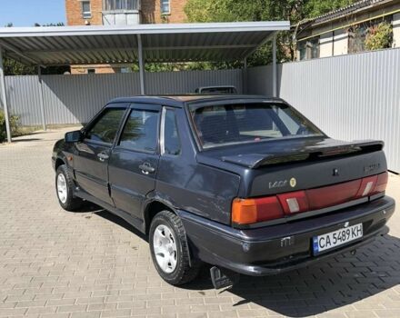 Черный ВАЗ 2115 Самара, объемом двигателя 1.6 л и пробегом 250 тыс. км за 1500 $, фото 4 на Automoto.ua