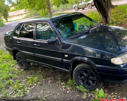 Черный ВАЗ 2115 Самара, объемом двигателя 1.6 л и пробегом 0 тыс. км за 1380 $, фото 4 на Automoto.ua
