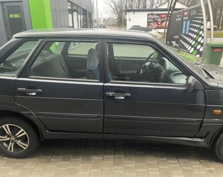 Черный ВАЗ 2115 Самара, объемом двигателя 1.6 л и пробегом 150 тыс. км за 1900 $, фото 5 на Automoto.ua