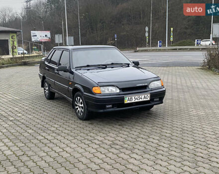 Черный ВАЗ 2115 Самара, объемом двигателя 1.6 л и пробегом 128 тыс. км за 2350 $, фото 9 на Automoto.ua