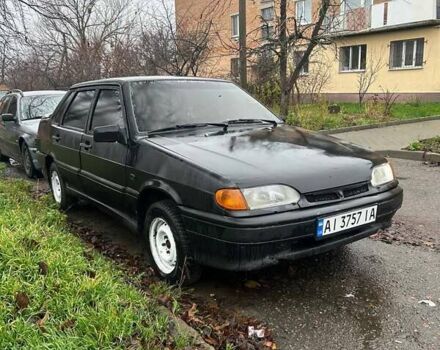 Черный ВАЗ 2115 Самара, объемом двигателя 1.6 л и пробегом 270 тыс. км за 1500 $, фото 3 на Automoto.ua