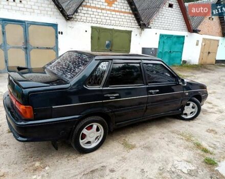 Черный ВАЗ 2115 Самара, объемом двигателя 1.6 л и пробегом 260 тыс. км за 1950 $, фото 9 на Automoto.ua