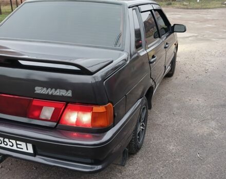Чорний ВАЗ 2115 Самара, об'ємом двигуна 1.6 л та пробігом 45 тис. км за 2500 $, фото 3 на Automoto.ua