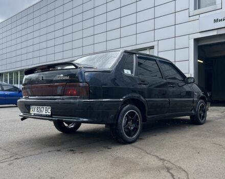 Черный ВАЗ 2115 Самара, объемом двигателя 1.6 л и пробегом 174 тыс. км за 1500 $, фото 3 на Automoto.ua