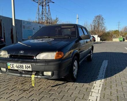 Черный ВАЗ 2115 Самара, объемом двигателя 1.6 л и пробегом 335 тыс. км за 1300 $, фото 12 на Automoto.ua