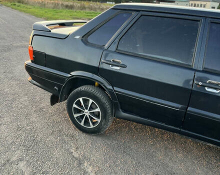 Черный ВАЗ 2115 Самара, объемом двигателя 1.6 л и пробегом 201 тыс. км за 2200 $, фото 3 на Automoto.ua