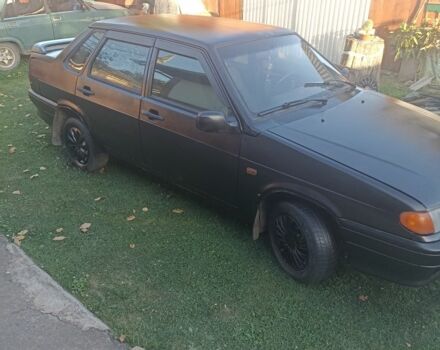 Чорний ВАЗ 2115 Самара, об'ємом двигуна 1.6 л та пробігом 222 тис. км за 1400 $, фото 1 на Automoto.ua