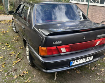 Чорний ВАЗ 2115 Самара, об'ємом двигуна 1.6 л та пробігом 160 тис. км за 1900 $, фото 2 на Automoto.ua