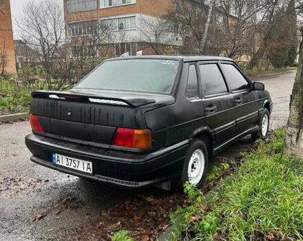 Черный ВАЗ 2115 Самара, объемом двигателя 1.6 л и пробегом 270 тыс. км за 1500 $, фото 4 на Automoto.ua