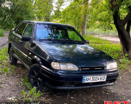 Черный ВАЗ 2115 Самара, объемом двигателя 1.6 л и пробегом 0 тыс. км за 1380 $, фото 5 на Automoto.ua