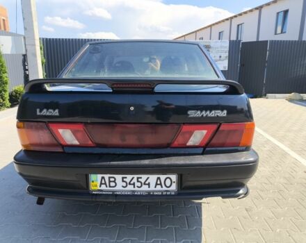 Черный ВАЗ 2115 Самара, объемом двигателя 1.6 л и пробегом 290 тыс. км за 1200 $, фото 4 на Automoto.ua