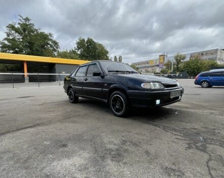Черный ВАЗ 2115 Самара, объемом двигателя 1.6 л и пробегом 174 тыс. км за 1500 $, фото 1 на Automoto.ua