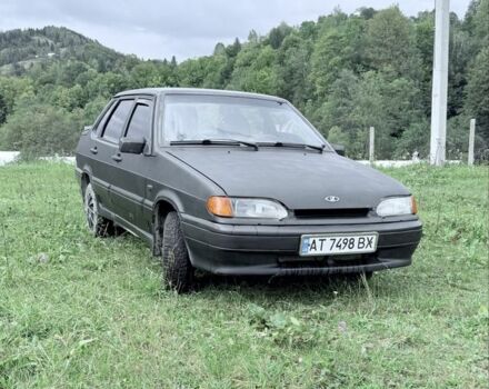 Чорний ВАЗ 2115 Самара, об'ємом двигуна 1.6 л та пробігом 200 тис. км за 1050 $, фото 3 на Automoto.ua