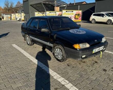 Черный ВАЗ 2115 Самара, объемом двигателя 1.6 л и пробегом 335 тыс. км за 1300 $, фото 5 на Automoto.ua