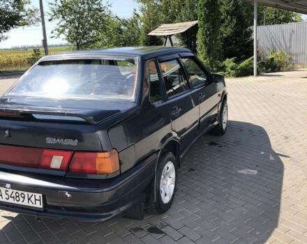 Черный ВАЗ 2115 Самара, объемом двигателя 1.6 л и пробегом 250 тыс. км за 1500 $, фото 3 на Automoto.ua