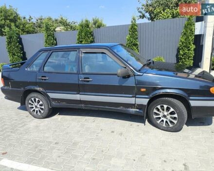 Черный ВАЗ 2115 Самара, объемом двигателя 1.6 л и пробегом 290 тыс. км за 1400 $, фото 5 на Automoto.ua